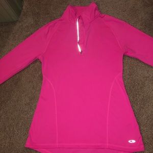 Pink workout shirt